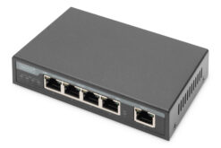 4-poorts Gigabit 4PPoE extender, 802.3at, 60 W