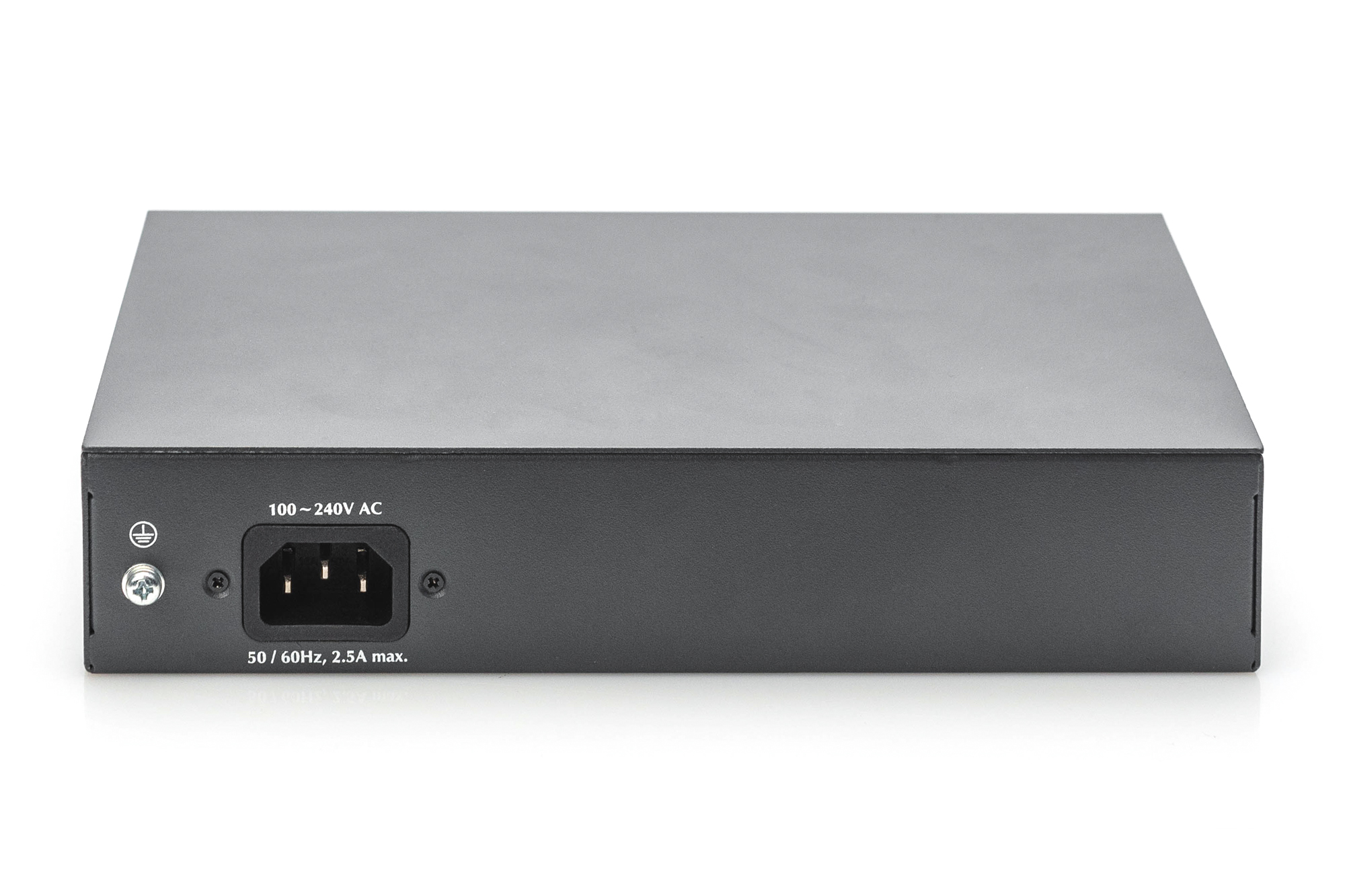 8-poorts Gigabit PoE netwerkswitch, desktop, onbeheerd, 2 uplink poorten, SFP, 180 W, af/at/bt - Afbeelding 4