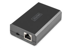Alternative view of Gigabit Ethernet PoE-splitter, 802.3bt, 51 W