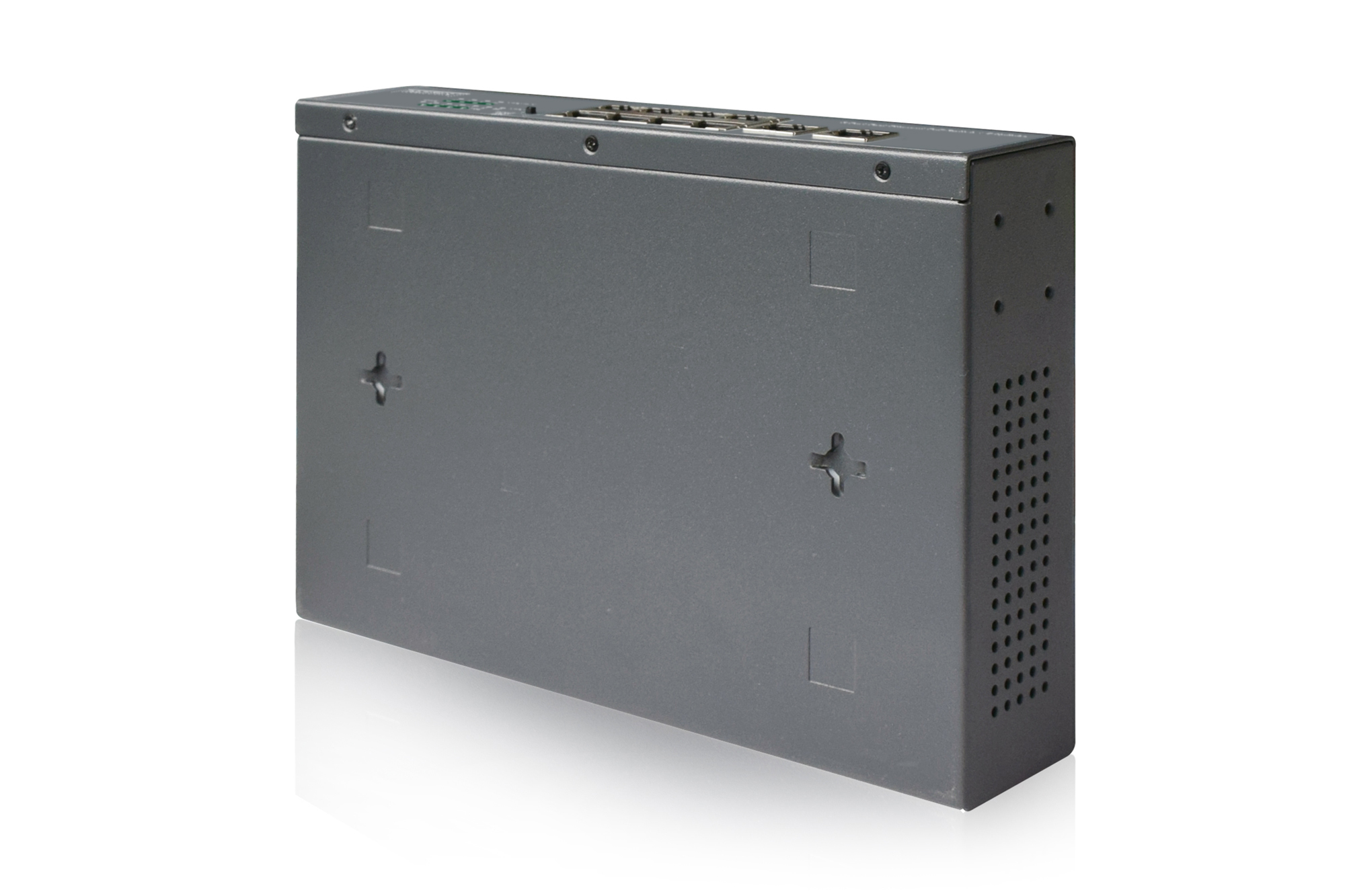 8-poorts Fast Ethernet PoE netwerkswitch, desktop, onbeheerd, 2 uplinkpoorten RJ45,120 W, af/at - Afbeelding 3