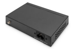 Alternative view of Gigabit Ethernet PoE-switch 4-poorts PoE + 1-poorts uplink, 60 W PoE budget