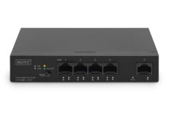 Gigabit Ethernet PoE-switch 4-poorts PoE + 1-poorts uplink, 60 W PoE budget - Afbeelding 4