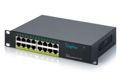10" Gigabit 16-poorts onbeheerde PoE+-switch (120 W)