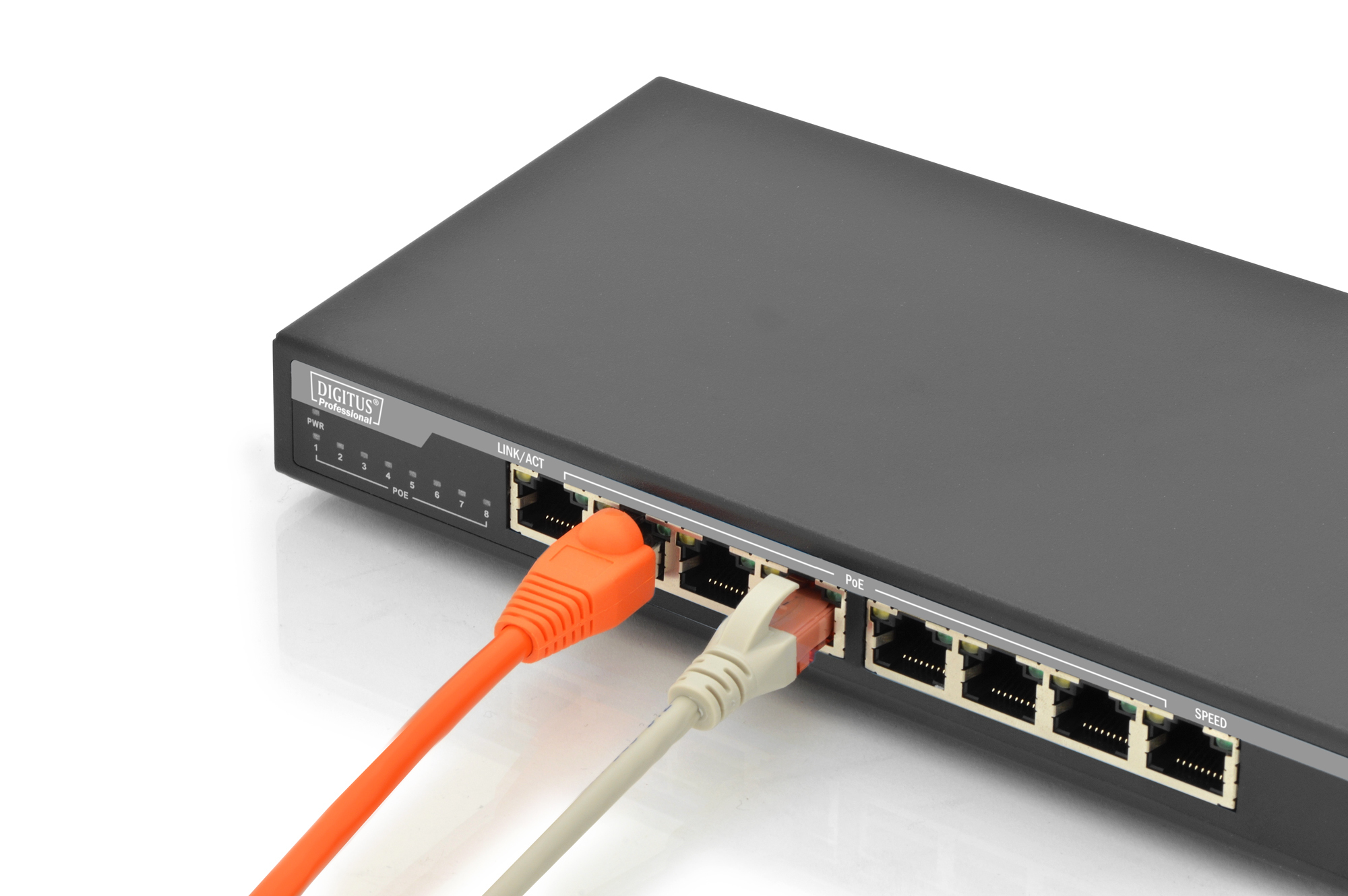8-poorts 10/100/1000 Mbps PoE Gigabit Desktop-schakelaar - Afbeelding 6