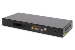 Alternative view of 8-poorts 10/100/1000 Mbps PoE Gigabit Desktop-schakelaar