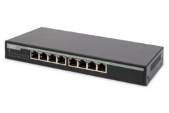 8-poorts 10/100/1000 Mbps PoE Gigabit Desktop-schakelaar