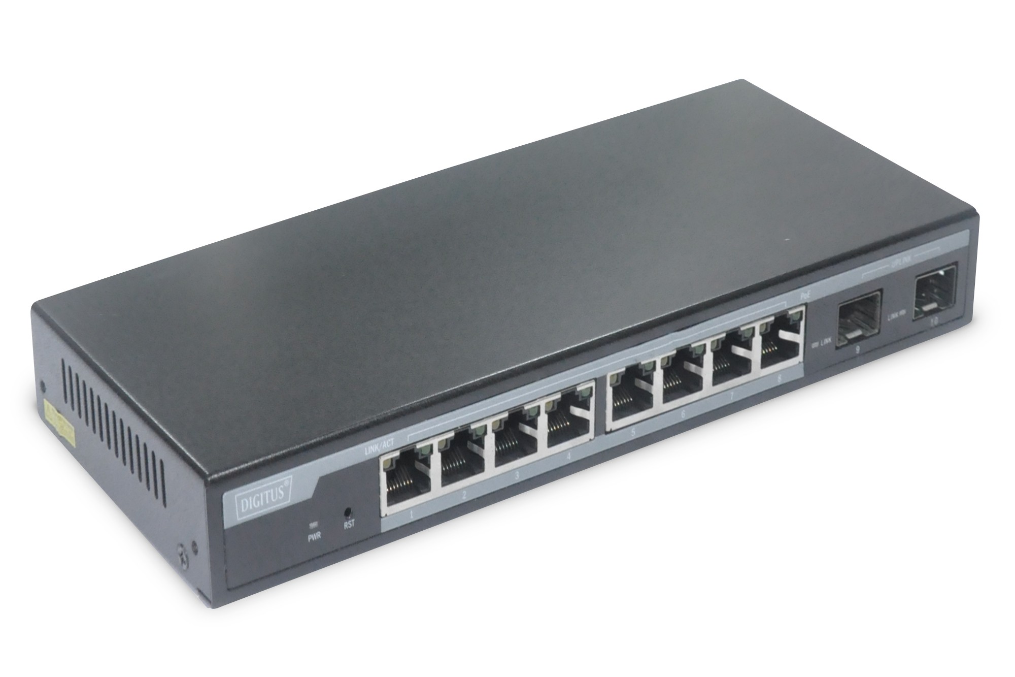 L2 beheerd 8-poorts Gigabit PoE Switch + 2 SFP - Afbeelding 3