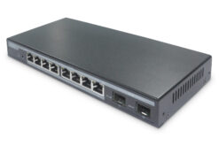 L2 beheerd 8-poorts Gigabit PoE Switch + 2 SFP