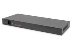 Alternative view of 24 port L2 Managed Gigabit ethernetswitch met PoE