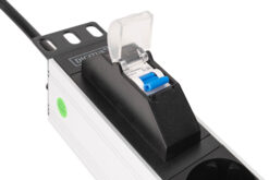 Aluminium contactdoosstrook, 7-voudig met stroomonderbreker - Afbeelding 5