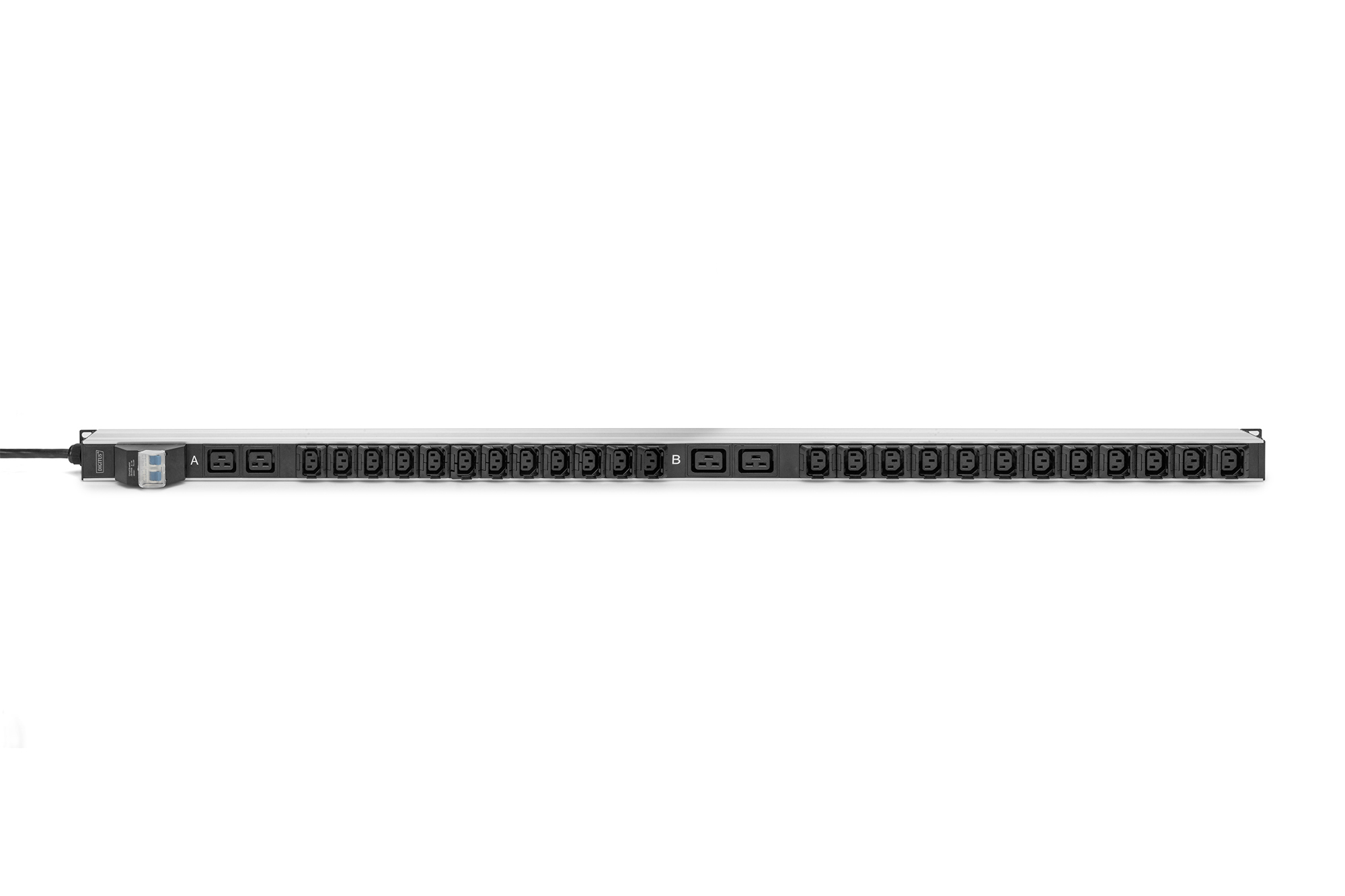 Basis IT PDU, 1-fase 32A, 24 x C13, 4 x C19, 3 m voedingskabel, IEC 60309 32 A stekker - Afbeelding 2