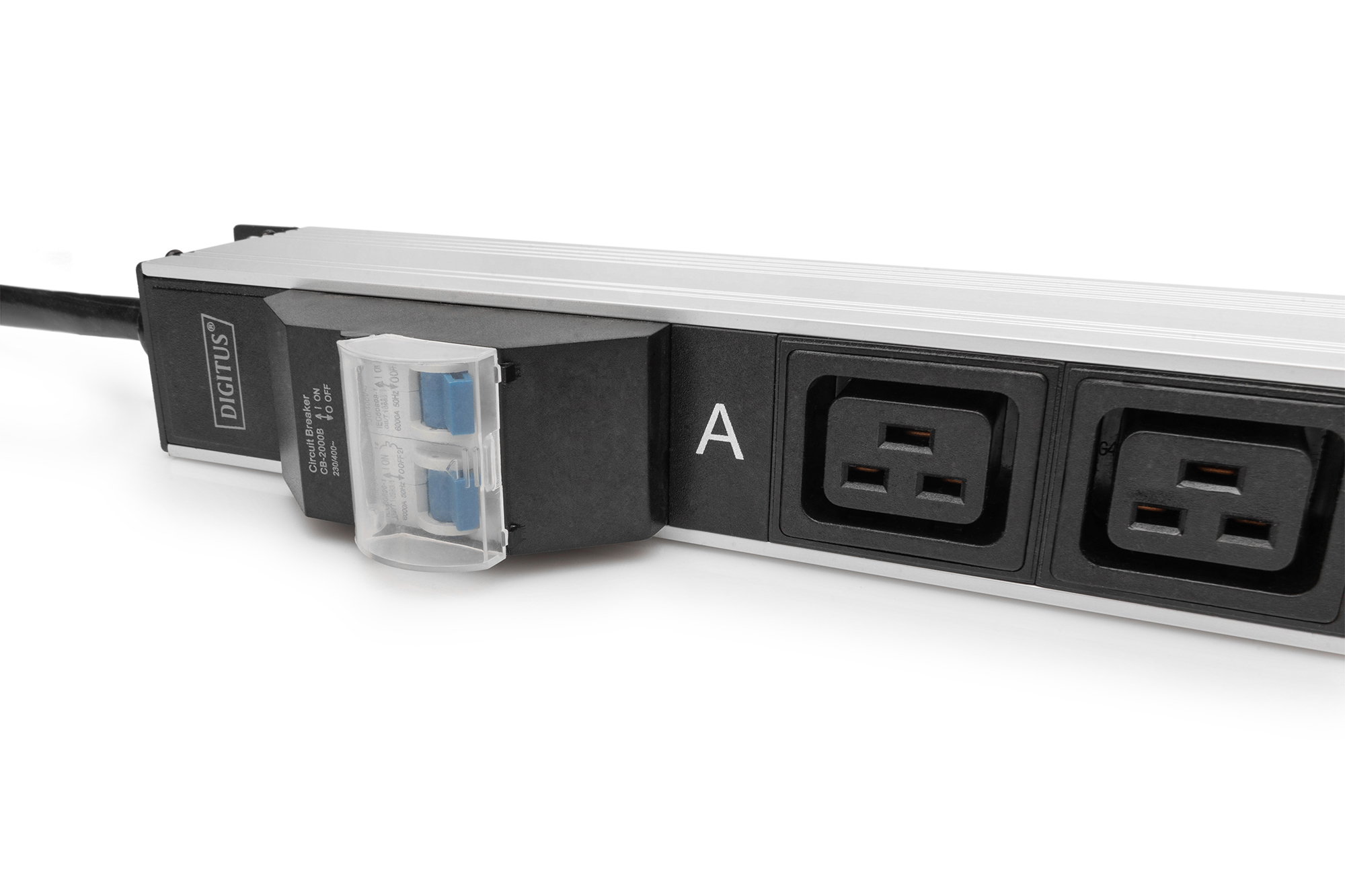 Basis IT PDU, 1-fase 32A, 24 x C13, 4 x C19, 3 m voedingskabel, IEC 60309 32 A stekker - Afbeelding 3