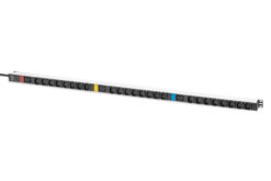 Basis IT PDU, 3-fase 16 A, 24 x C13, 3 x C19, 3 m voedingskabel, IEC 60309 16 A stekker