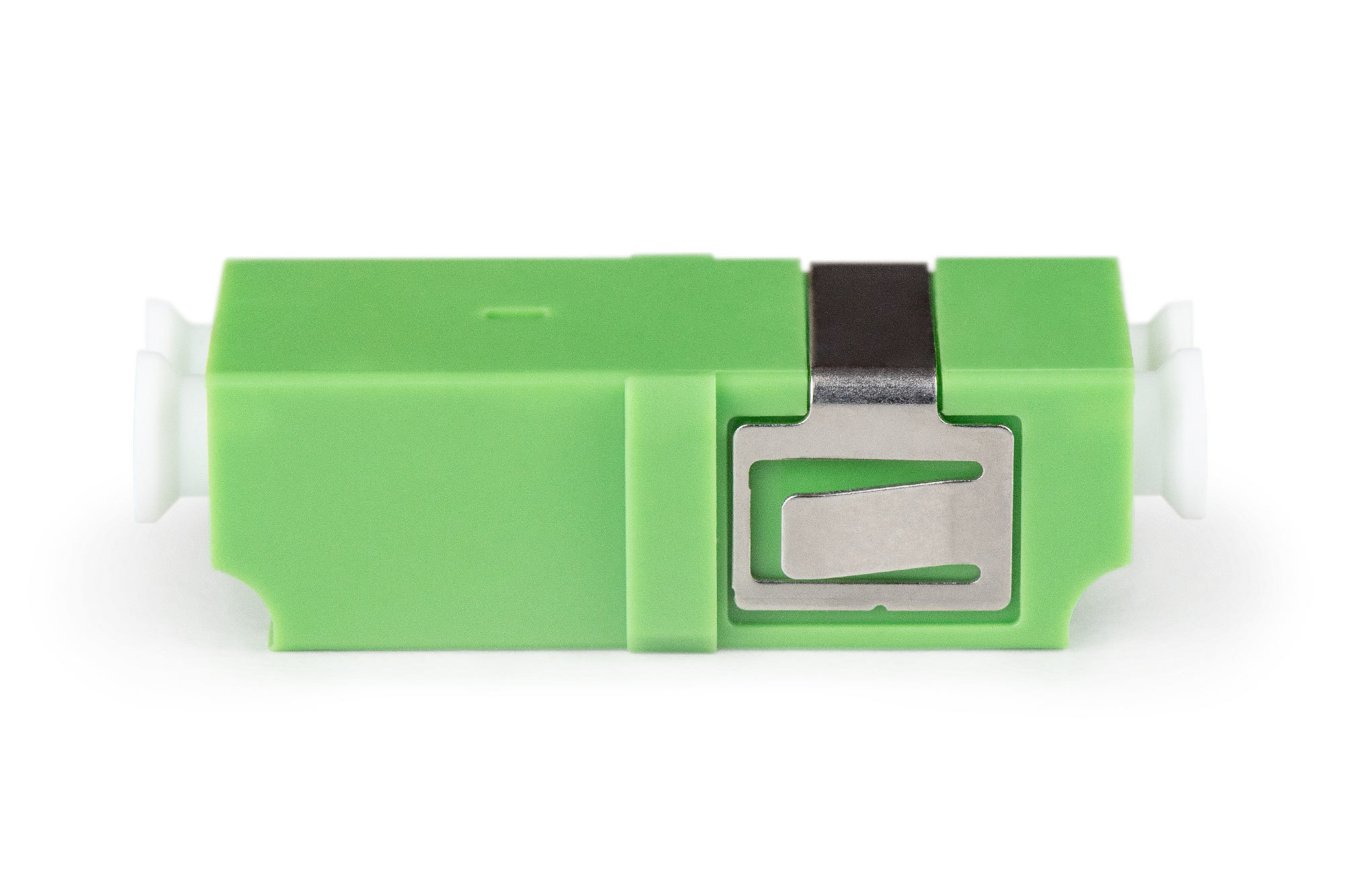 Glasvezel koppeling, LC/APC, duplex, zonder flens - Afbeelding 3