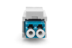 Alternative view of LWL-LC/LC-duplex-koppeling, singlemode, keystone-module