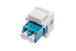 LWL-LC/LC-duplex-koppeling, singlemode, keystone-module