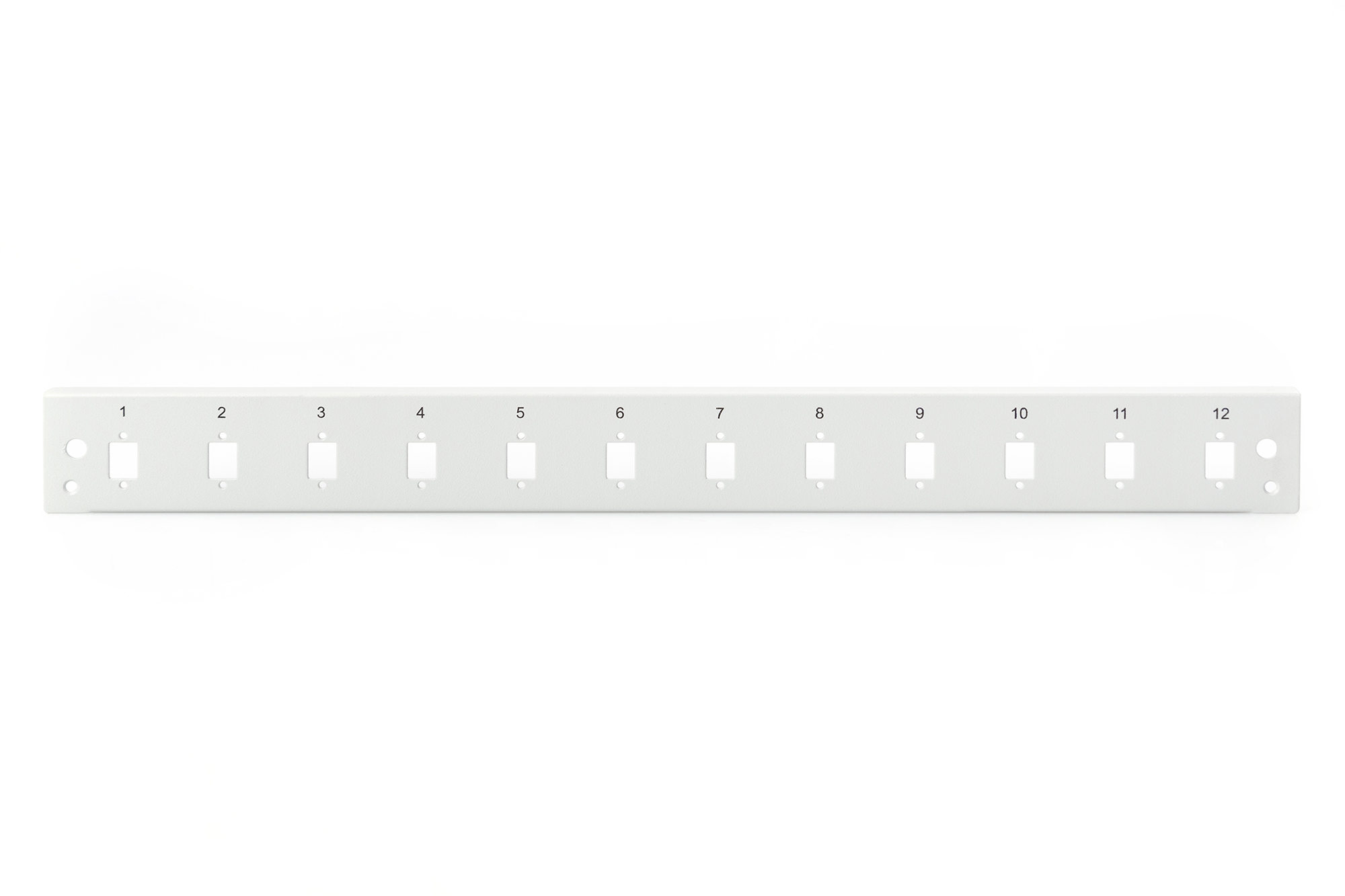 Fiber optic lasdoos voorpaneel, snelsluiting, 12x LC DX, SC SX, E2000 SX - Afbeelding 2
