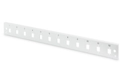 Fiber optic lasdoos voorpaneel, snelsluiting, 12x LC DX, SC SX, E2000 SX