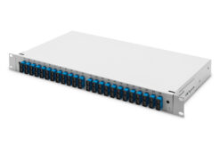 Glasvezel splitterbox, ingericht SC, OS2