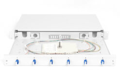 Glasvezel splitterbox, ingericht LC, OS2 - Afbeelding 4