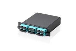 MPO cassette, multimode OM3, SC/DX, SC naar MPO, voor 3 cassettevelden