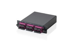 MPO cassette, multimode OM4, SC/DX, SC naar MPO, voor 3 cassettevelden