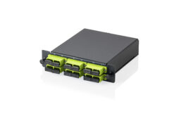 MPO cassette, multimode OM5, SC/DX, SC naar MPO, voor 3 cassettevelden