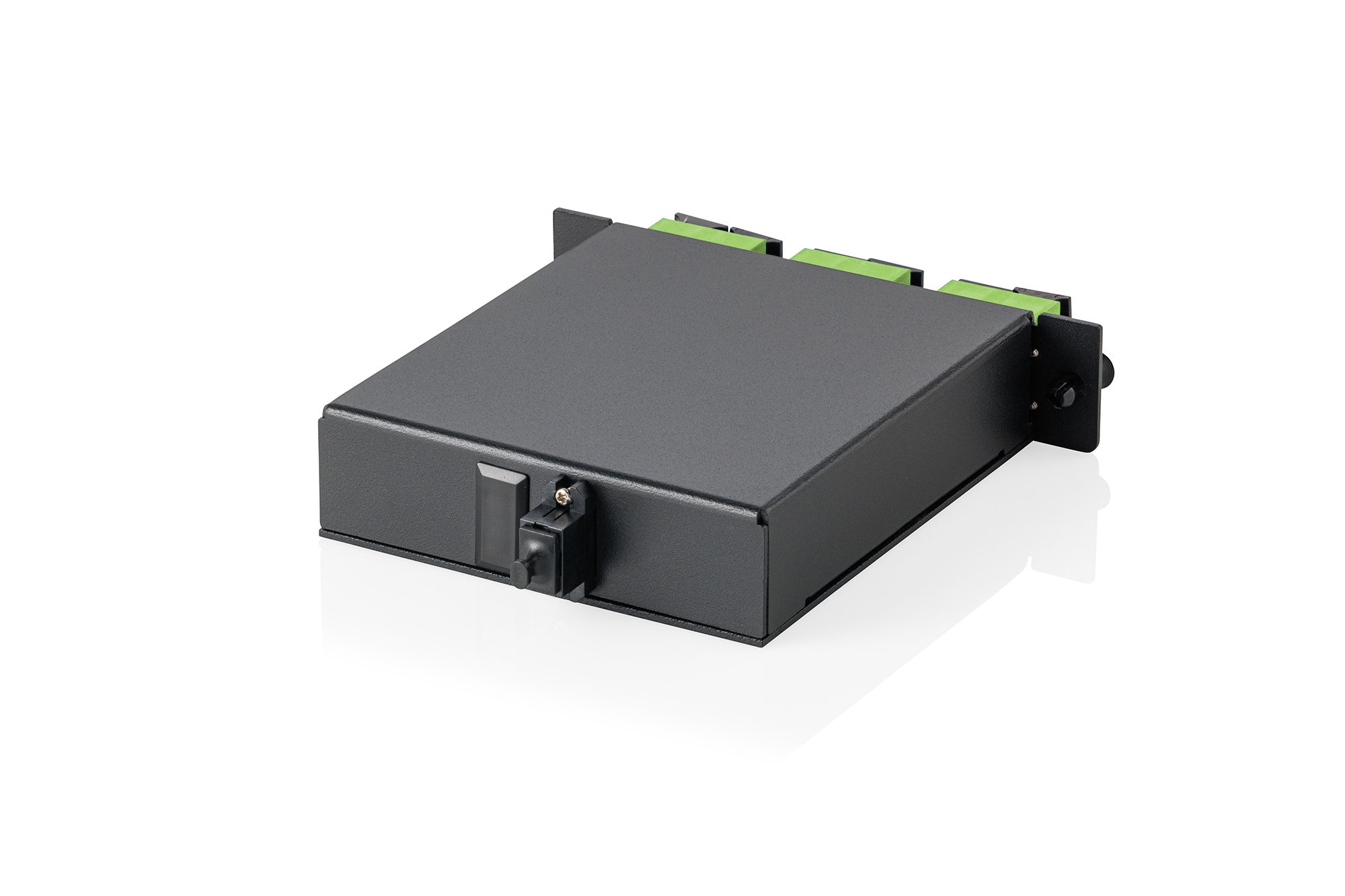 MPO-cassette, singlemode OS2, SC/APC DX, SC/APC naar MPO, voor 3 cassettevelden - Afbeelding 2