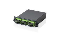 MPO-cassette, singlemode OS2, SC/APC DX, SC/APC naar MPO, voor 3 cassettevelden