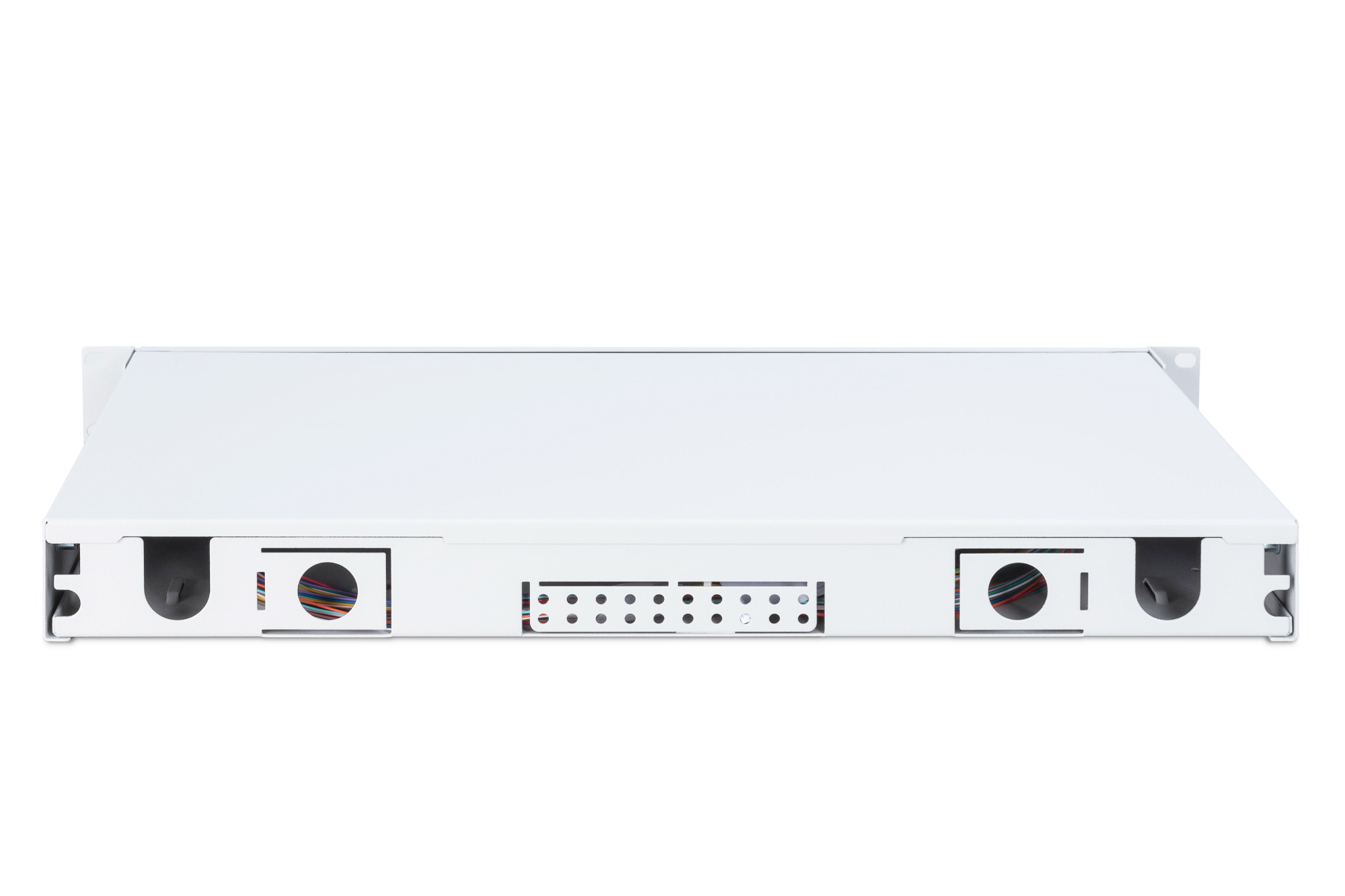 Glasvezel lasdoos, 1U, gemonteerd, 24x LC-APC DX, OS2 - Afbeelding 3