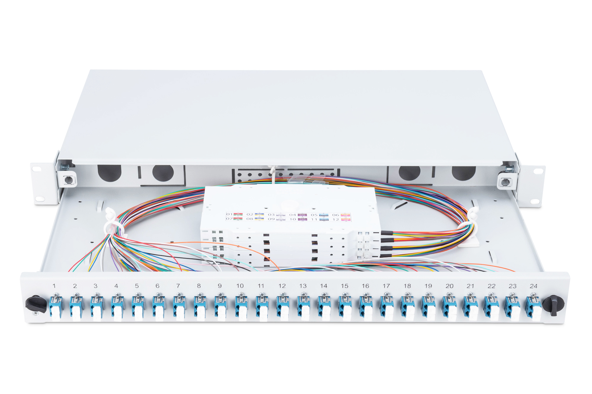 Glasvezel splitterbox, ingericht LC, OS2 - Afbeelding 5