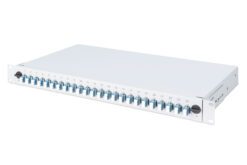 Glasvezel splitterbox, ingericht LC, OS2