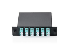 MPO cassette, multimode OM3, LC/DX, LC naar MPO, voor 3 cassettevelden - Afbeelding 4