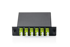 MPO cassette, multimode OM5, LC/DX, LC naar MPO, voor 3 cassettevelden - Afbeelding 3