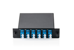 MPO cassette, singlemode OS2, LC/DX, LC naar MPO, voor 3 cassettevelden - Afbeelding 3