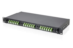 MPO cassette, singlemode OS2, LC/APC DX, LC/APC naar MPO, voor 3 cassettevelden - Afbeelding 5