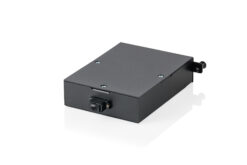 Alternative view of MPO cassette, multimode OM4, LC/DX, LC naar MPO, voor 4 cassettevelden
