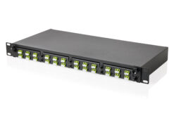 MPO cassette, multimode OM5, LC/DX, LC naar MPO, voor 4 cassettevelden - Afbeelding 5