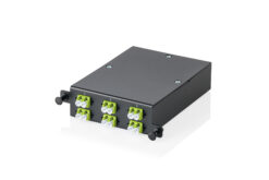 MPO cassette, multimode OM5, LC/DX, LC naar MPO, voor 4 cassettevelden