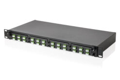 MPO cassette, singlemode OS2, LC/APC DX, LC/APC naar MPO, voor 4 cassettevelden - Afbeelding 5