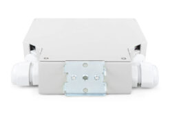 Glasvezel top-hat railbox, OS2, uitgerust, met SC-adapter en pigtail - Afbeelding 3