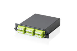 MPO cassette, multimode OM5, LC/Quad, LC naar MPO, voor 3 cassettevelden