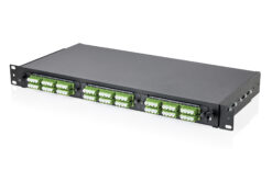 MPO cassette, singlemode OS2, LC/APC Quad, LC/APC naar MPO, voor 3 cassettevelden - Afbeelding 5