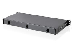Alternative view of MPO/MTP-patchpaneel voor 3 cassettes, 1U, niet uitgerust