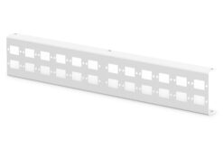 Adapterplaat voor glasvezel Unibox voor wandmontage, medium