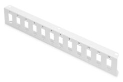 Adapterplaat voor glasvezel Unibox voor wandmontage, medium