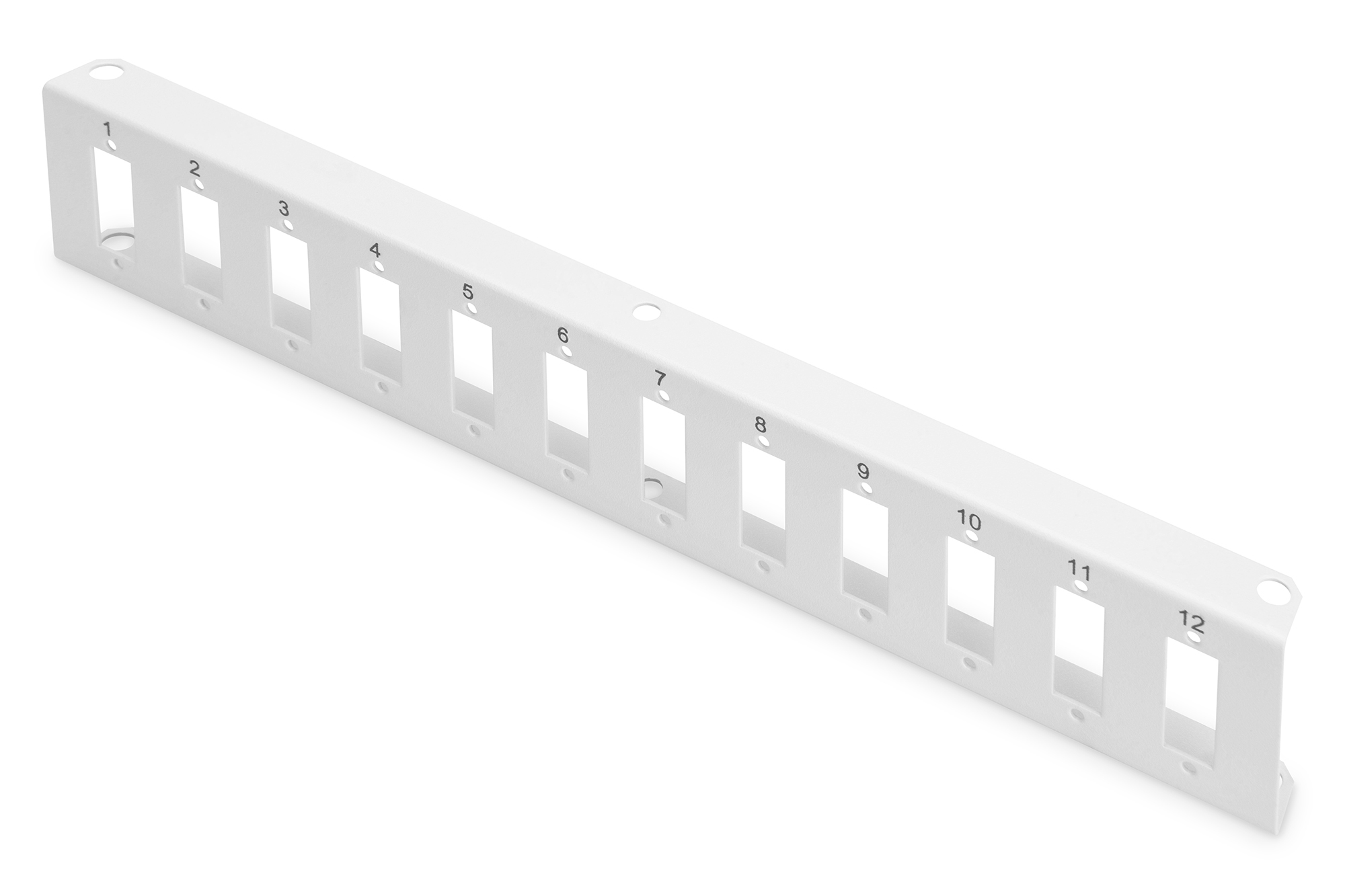 Adapterplaat voor glasvezel Unibox voor wandmontage, medium