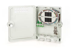 FTTH/FTTB-verbindingsbehuizing, gemonteerd, OS2, 12 vezels, LC/APC - Afbeelding 4