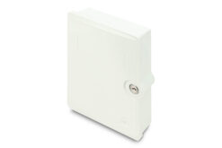 FTTH/FTTB-verbindingsbehuizing, gemonteerd, OS2, 12 vezels, LC/PC