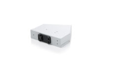 Alternative view of Glasvezelverdeelstuk voor DIN-rail, haaks, 6 SC SX/LC DX, grijs